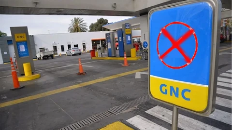 Se corta el suministro de GNC en Argentina