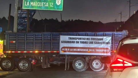 Megabloqueo de transportistas en CDMX-Edomex podría colapsar vialidades este 24 de junio