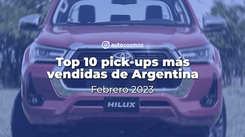 Las pickups más vendidas en Argentina en febrero de 2023