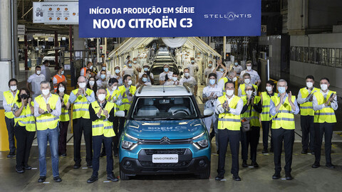 Citroën inició la producción en Brasil del nuevo C3