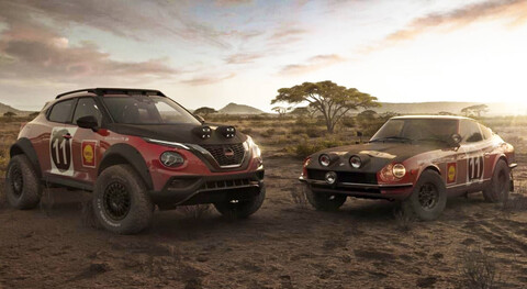 La admiración de Nissan por el Rally Safari se aprecia en un conceptual
