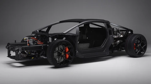 Así es el monocasco del Lamborghini sustituto del Aventador