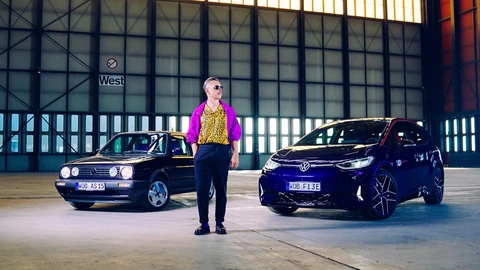 Volkswagen ID.3 GTX Fire+Ice: el regreso de un ícono de los 90 con Purple Disco Machine