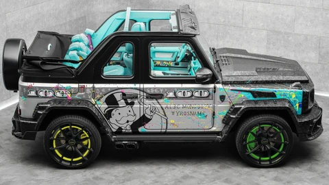 Mansory y Alec Monopoly presentan el G-Wagen más excéntrico del planeta