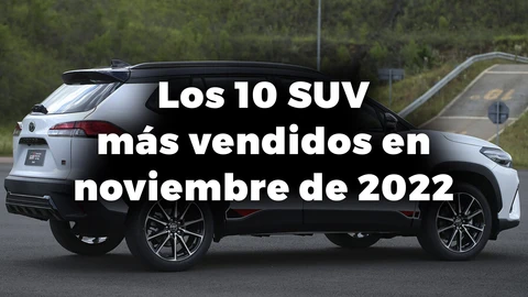 Los 10 SUV más vendidos en Argentina en noviembre de 2022