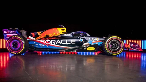 F1 2023 Red Bull correrá en Estados Unidos con una decoración hecha por un argentino