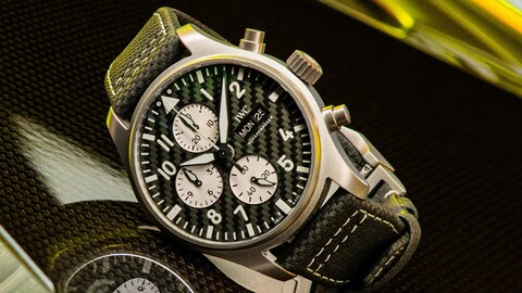 Pilot's Watch Chronograph Edition "AMG": un reloj de IWC con todo el estilo de Mercedes-AMG