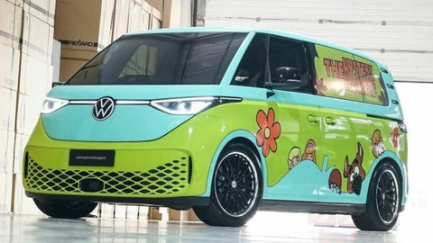 Volkswagen ID. Buzz se transforma en la Máquina del Misterio de Scooby-Doo
