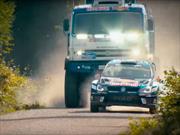 Video: Volkswagen Polo R WRC vs Kamaz 4326, David contra Goliat
