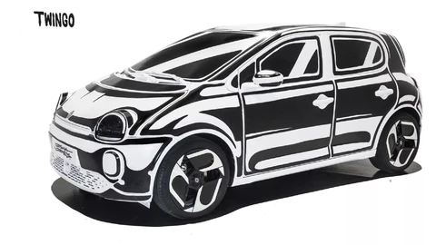 Renault Twingo E-Tech Electric se convierte en una obra de arte rodante