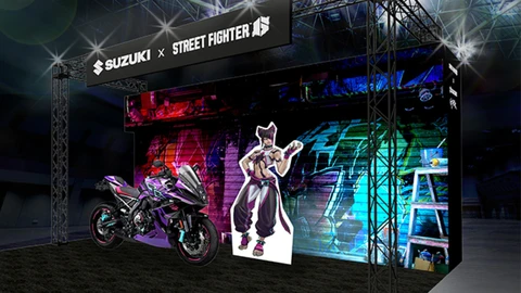 Suzuki lleva su GSX-8R inspirada en Street Fighter al Tokyo Game Show 2025
