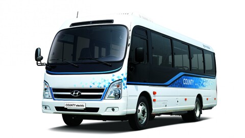 Hyundai County Electric es un autobús eléctrico con un desempeño y eficiencia sinigual