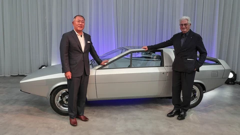 Giugiaro regresa a la vida al Hyundai Pony Coupe original