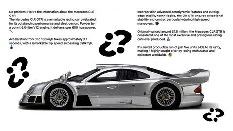 Mercedes-Benz CLK GTR es el auto más buscado en Instagram