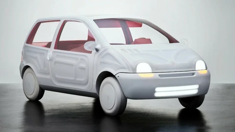 Renault Twingo festeja los 30 años del inicio de sus ventas con este particular concept