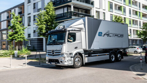 Mercedes-Benz eActros, el primer camión eléctrico de la marca alemana