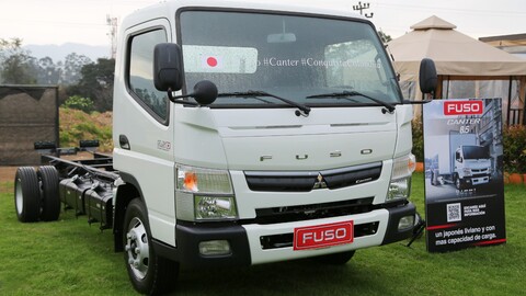 Nueva línea de camiones livianos Fuso Canter TF