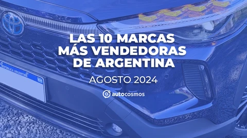 Las marcas más vendedoras de 0km en Argentina en agosto de 2024