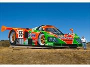 Artista crea un gigantesco Mazda 787B, el auto ganador de las 24 Horas de Le Mans