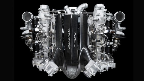 Maserati crea un innovador motor seis cilindros con más de 600 caballos de fuerza