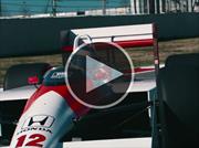 Video: Fernando Alonso maneja el McLaren de Ayrton Senna