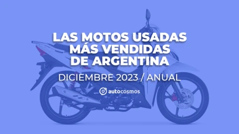 Las motos usadas más vendidas de Argentina en 2023