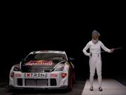 Video: Esgrimista vs auto de carreras; ¿quién es más rápido?