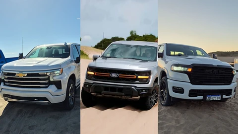 F150 Tremor, RAM 1500 BiTurbo y Silverado: manejamos las tres nuevas pickups en Argentina