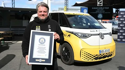 Rainer Zietlow logra Récord Guinness en su VW ID. Buzz Cargo