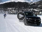 Video: Un snowboarder rompe un récord gracias a la Maserati Levante