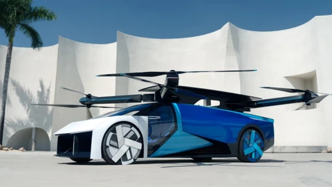 Video - XPeng Aeroht eVTOL Flying Car, vehículo que es mitad auto y mitad dron