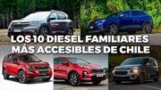 Top 10: los vehículos familiares más accesibles con motores diesel