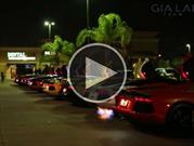 Video: Así se escuchan 11 Lamborghini Aventador juntos 