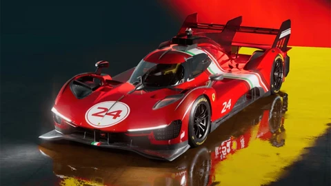 Ferrari 499P Modificata, como en Le Mans pero sin las restricciones