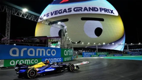 F1: Así empezó Franco Colapinto el GP de Las Vegas 2024