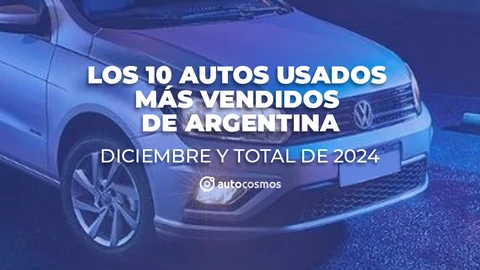 Los autos usados más vendidos de Argentina en diciembre de 2024 y en total