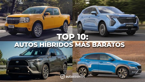 Top 10: los modelos híbridos convencionales más baratos de Chile