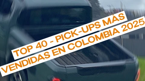 Top 40 – Pick-ups más vendidas en Colombia en 2025