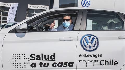 Volkswagen aporta flota de 35 modelos a programa de salud del MINSAL