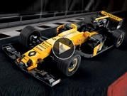 Video: Renault RS17 hecho por LEGO y en tamaño real