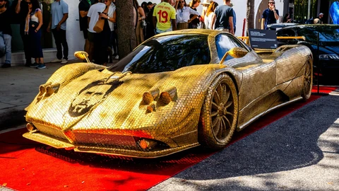 Pagani Zonda Carpincho, el superdeportivo cubierto por 100,000 monedas