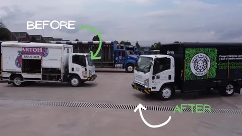 Evolectric convierte camiones diesel en vehículos eléctricos
