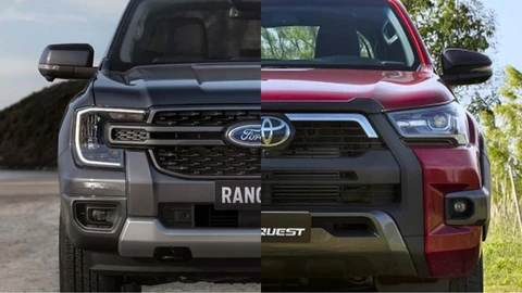 Las Toyota Hilux y Ford Ranger argentinas están dentro de los 0km más vendidos de Chile