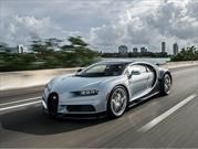 ¿Cuántos Bugatti Chiron se entregaron en 2017?