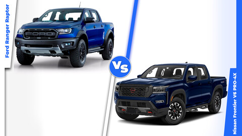 Nissan Frontier V6 PRO-4X vs Ford Ranger Raptor ¿cuál es las pickup mediana más deseada en México?