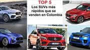 Top 5 de los SUVs más rápidos a la venta en Colombia
