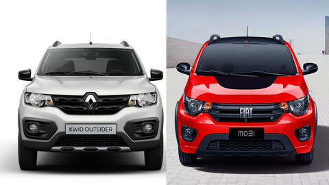 FIAT Mobi vs Renault Kwid ¿cuál es la mejor mini SUV?