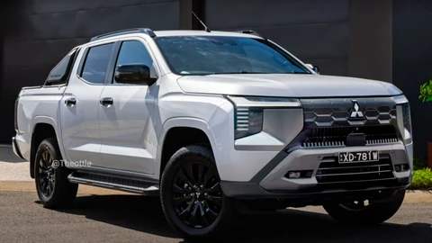 Así quedaría la Mitsubishi L200 con la nueva estética de la marca