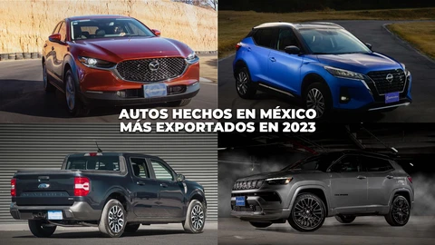 Los autos hechos en México más exportados durante 2023