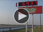 Un Nissan GT-R completa el ¼ en menos de 7 segundos